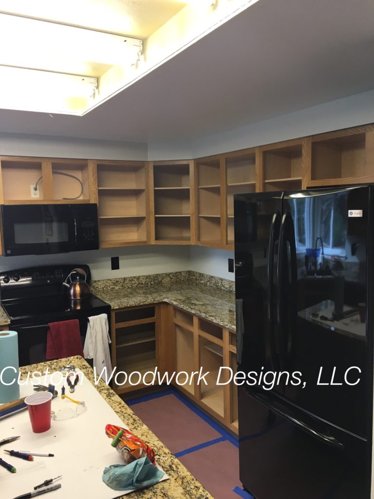 Denver kitchen update by Custom Woodwork Designs