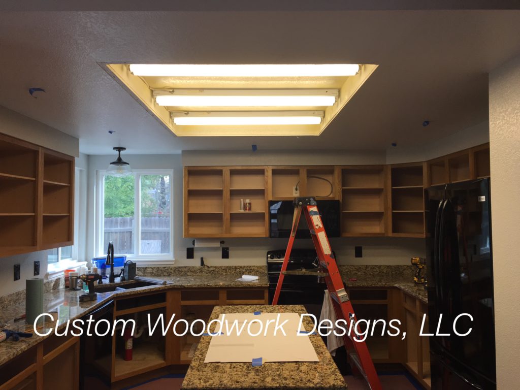 Denver kitchen update by Custom Woodwork Designs